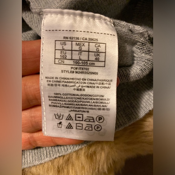 Guess Los Angeles large cotton button up cardigan - Picture 4 of 7